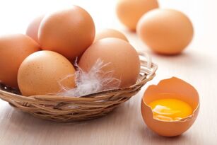 Použití vajec vám umožňuje dosáhnout vysokého kosmetického a estetického účinku